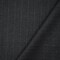 Black-Blue-Multi Wool-Polyester Texture Striped Woven Twill Suiting Fabric By the Yard